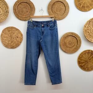 J. Jill Boyfriend Straight Leg Ankle Jeans 16P 16 PETITE